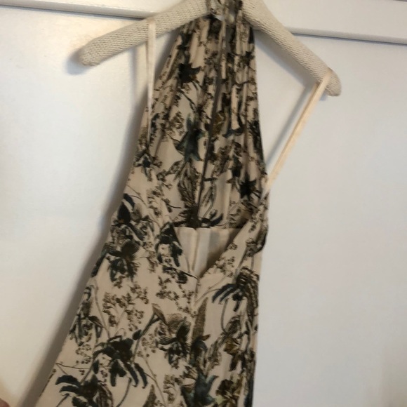 Free People floral halter jumpsuit - Picture 4 of 7